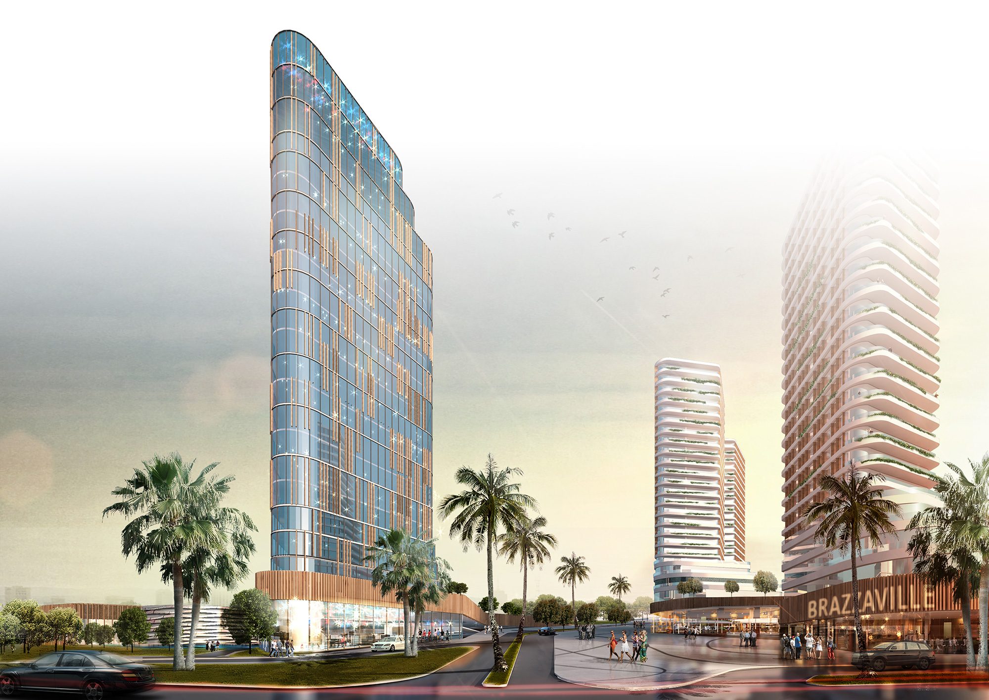 Brazzaville Mixed Use — view 1