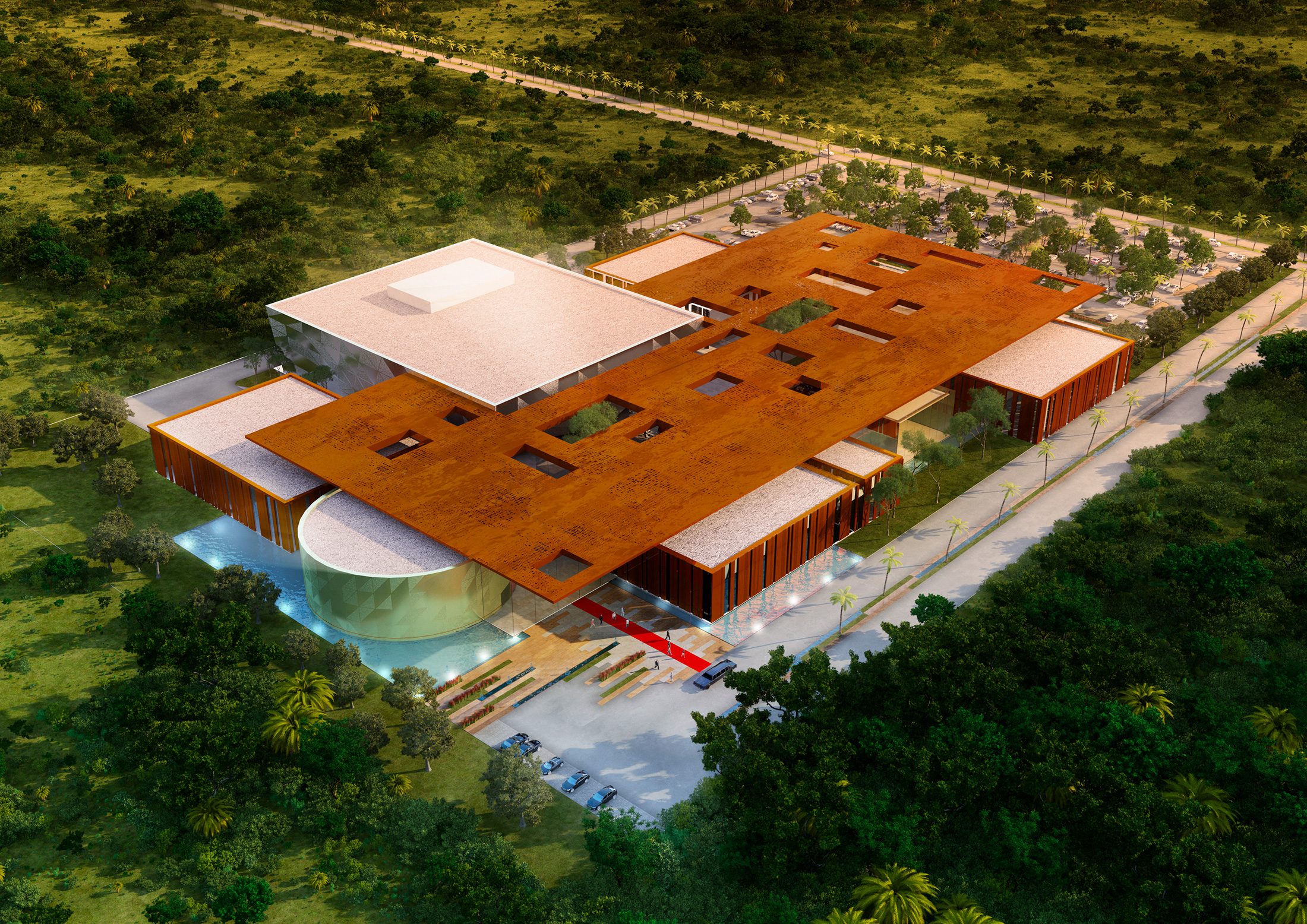 Minac Cultural Center — view 2