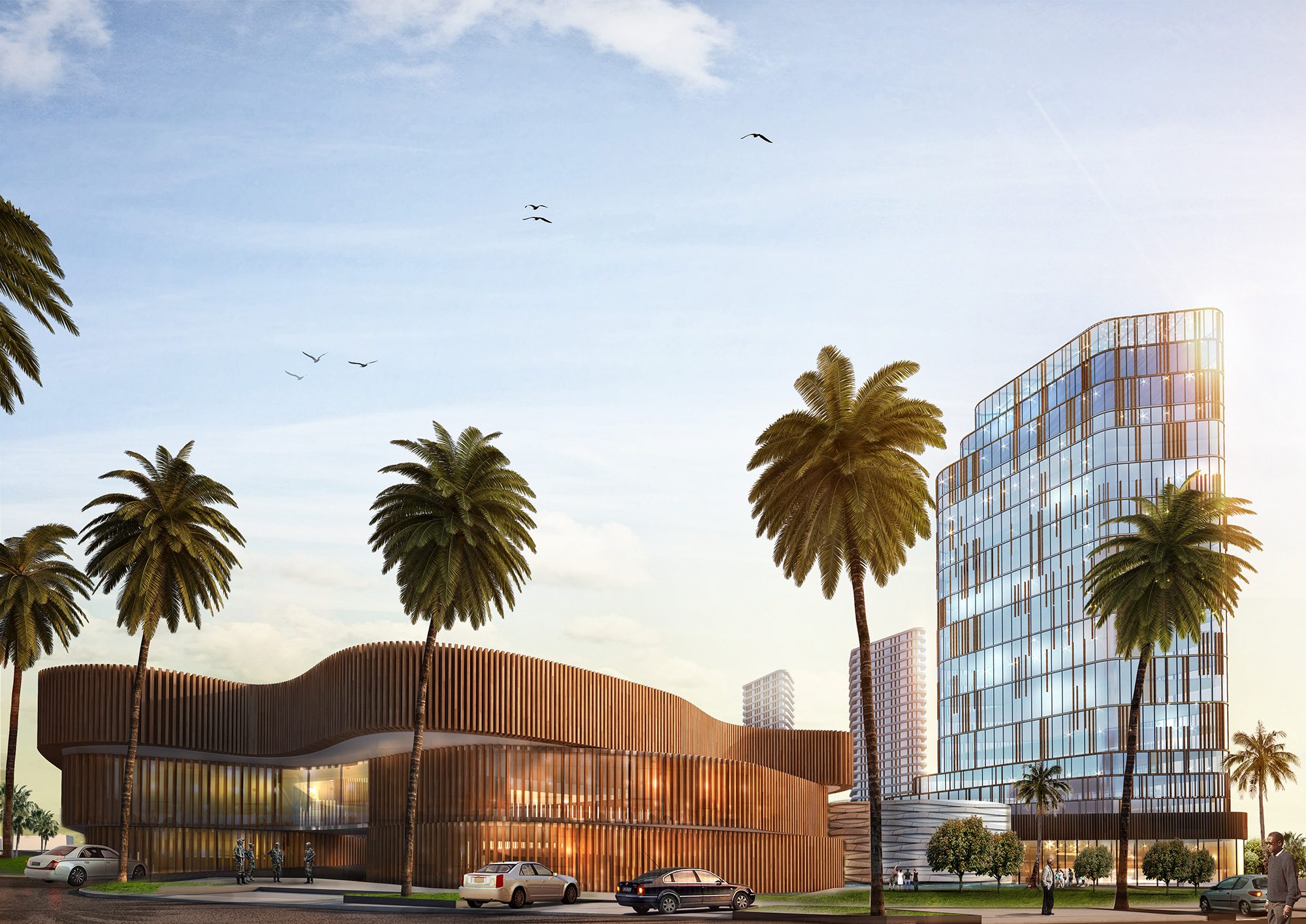 Brazzaville Mixed Use — view 2