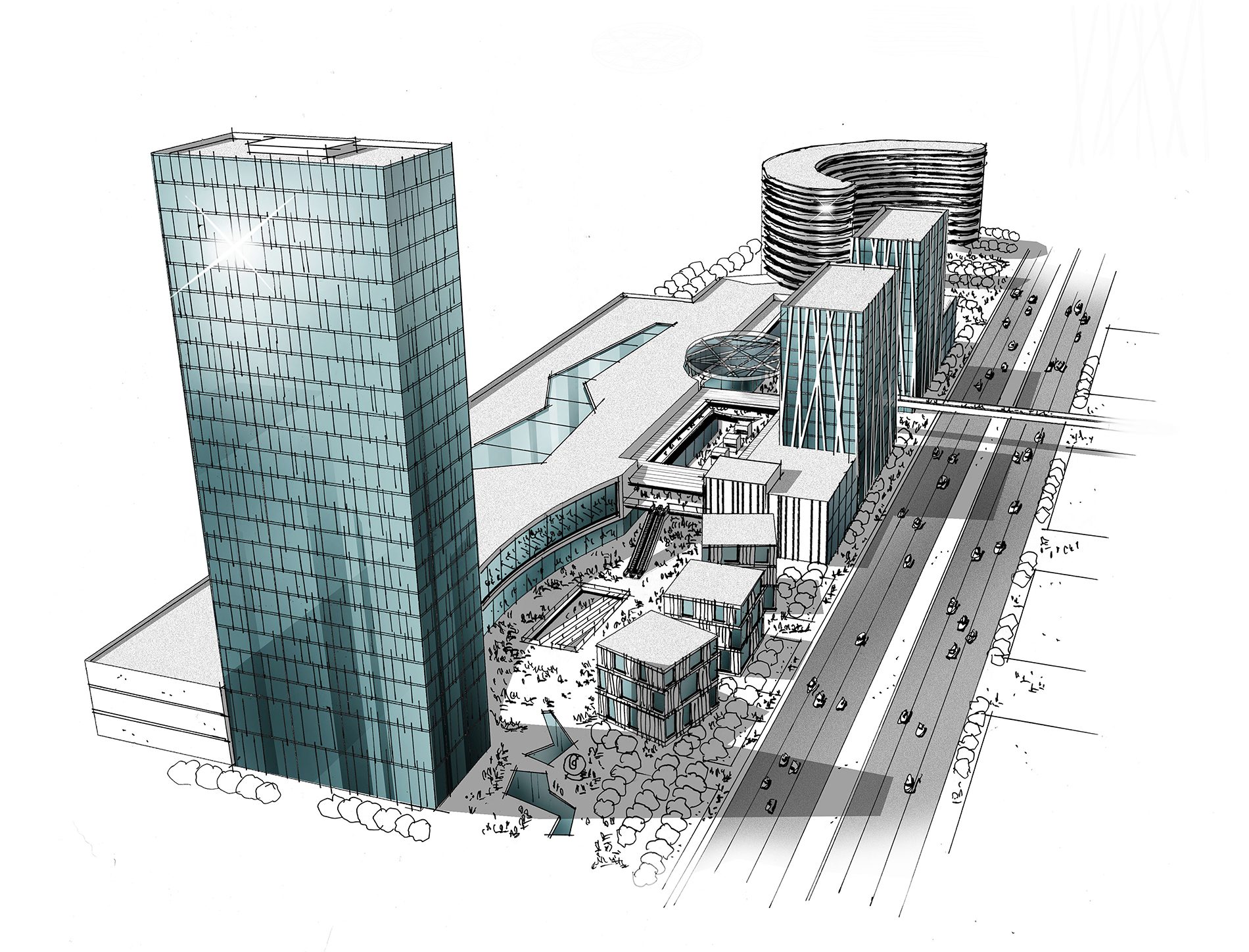 Mixed use — view 1
